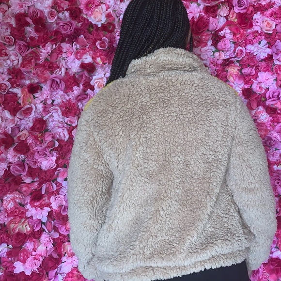 Faux Fur Bomber Jacket - Picture 3 of 3